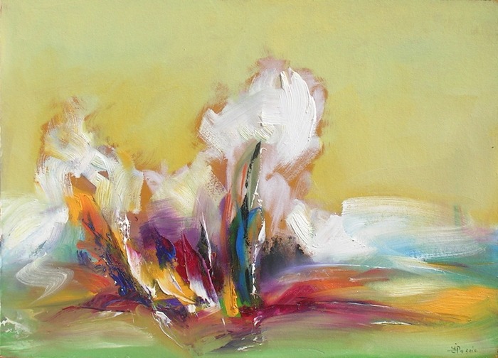 Spring painting - Ioan Popei Spring art painting